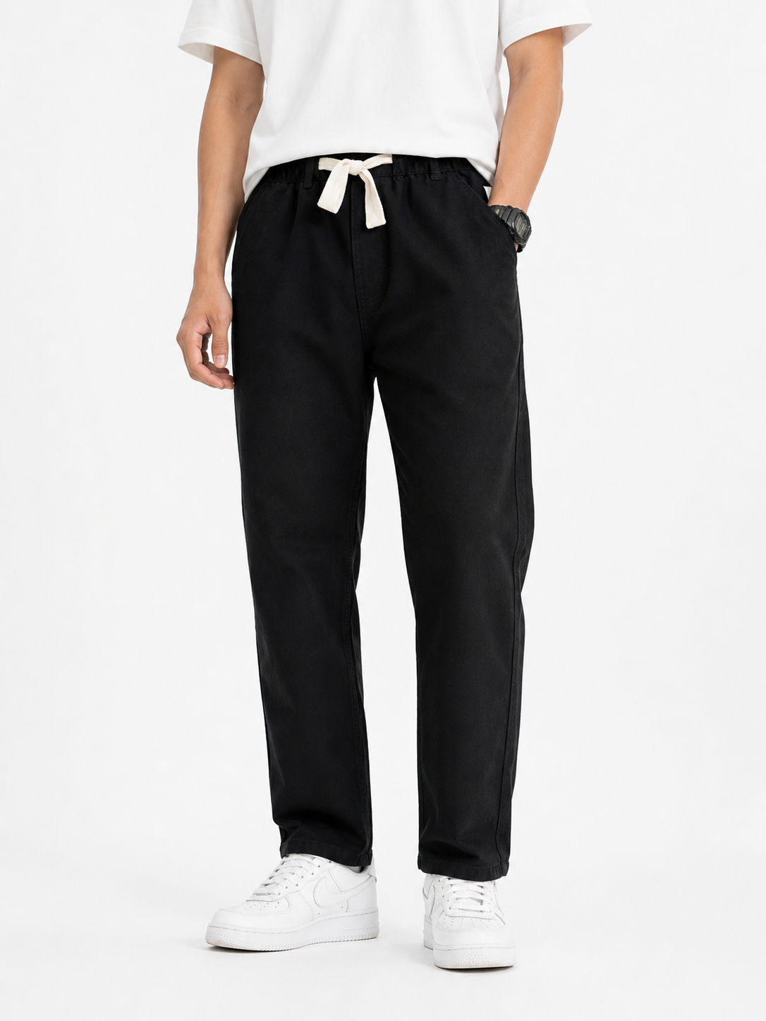 Black Baggy Jean GC1050