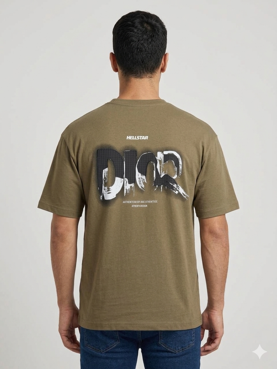DIOR Imp T-Shirt Olive Green - GC1010