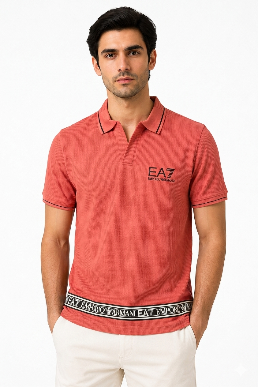 E-Armani Collar T-Shirt GC1173