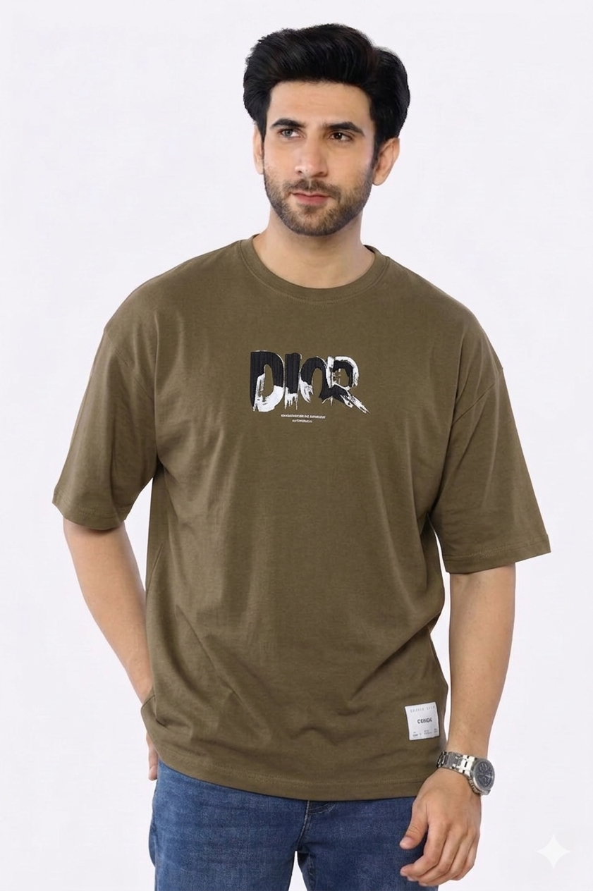 DIOR Imp T-Shirt Olive Green - GC1010