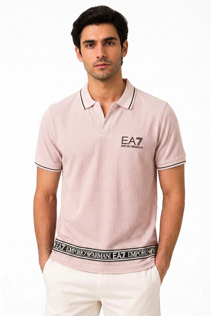 E-Armani Collar T-Shirt GC1173